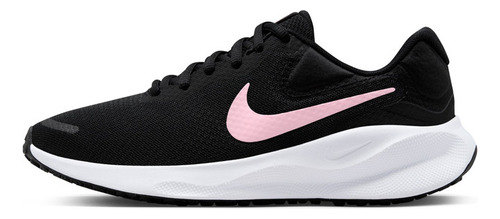 Negro Rosado - 7.5 - Fb2208-004 - Tenis Mujer Nike Revolutio