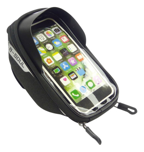 Bolso Y Porta Smartphone Para Manubrio De Bicicleta, Touch