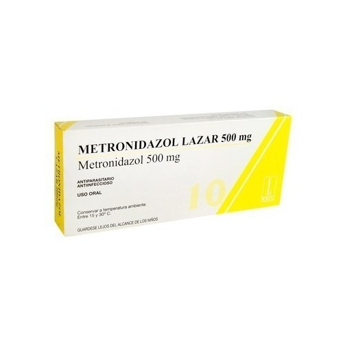 Metronidazol® 500mg X 10 Comprimidos