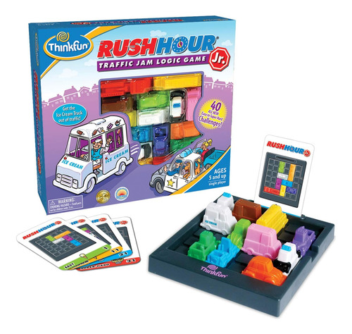 Juego De Mesa Rush Hour/matematica,estrategia Abstracta