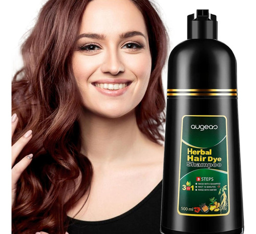 Champú Color Tinte De Cabello 500ml Instantáneo