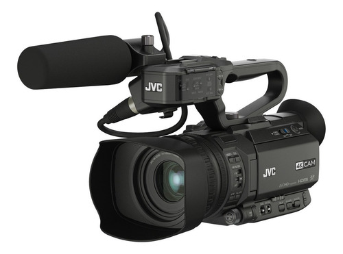 Cámara de video JVC GY-HM180 4K negra