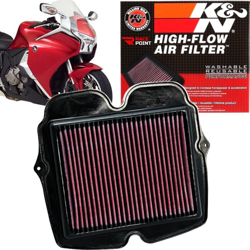 Filtro De Ar K&n Kn Honda Vfr1200f Vfr1200x Vfr Crosstourer