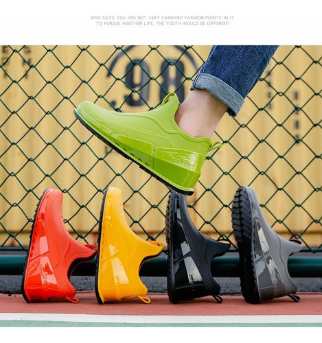 Zapatos Impermeables Al Aire Libre De Moda Botas De Lluvia
