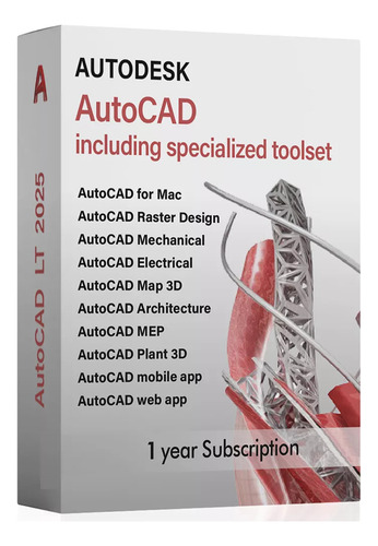 Licencia Autocad 1 Año Original