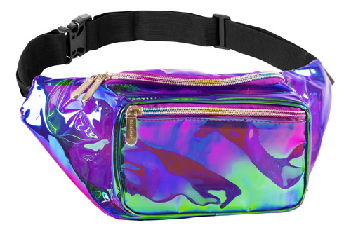 Riñonera Unisex Sojourner Bags - Transparente Morado