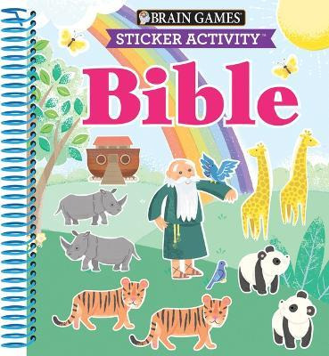 Libro Brain Games - Sticker Activity: Bible (for Kids Age...
