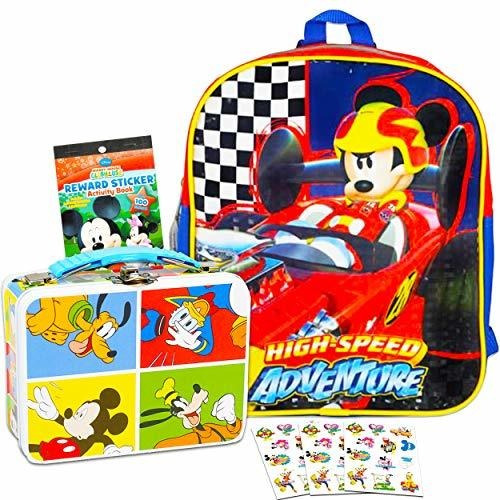 Conjunto De Mochila De Mickey Mouse Para Niños Pequeños, De 