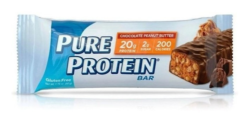 Pure Protein Barra Proteina Chocolate Peanut Butter 50g