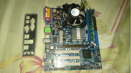 Mainboard Asrock 775i65g + Intel Dual Core + 1gb Ram Ddr1