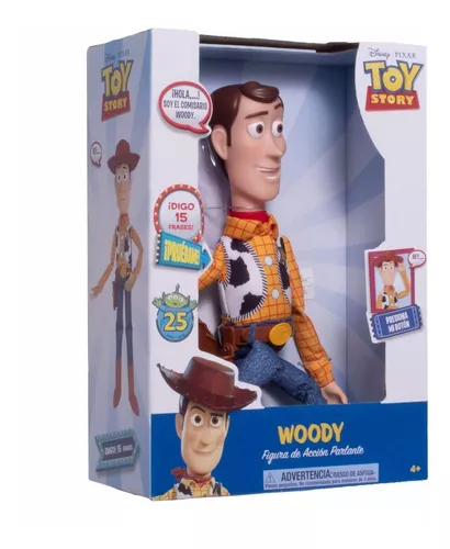 Toy Story Muñeco de Juguete Toy Plus Disney Comisario Woody :  : Juguetes y Juegos