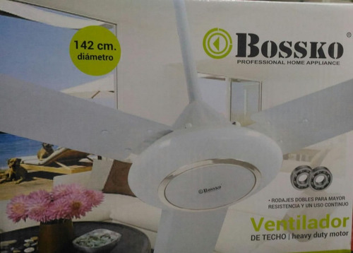 Imagen 3 de 4 de Ventilador De Techo Ulix Tipo Industrial 56