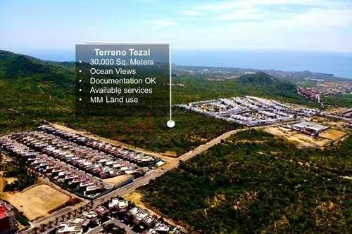 Imagen 2 de 12 de Terreno Para Desarrollar En El Tezal De Cabo San Lucas Con Vista Al Mar Y La Bahía