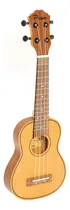 Comprar Ukelele Soprano Parquer Madera Solida Cuerdas Aquila Funda Color Marrón