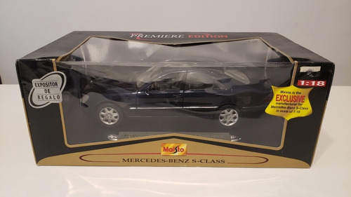 Auto A Escala 1/18 Mercedes Benz S Class 1998 Maisto 