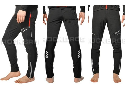 Pantalón Cortavientos Ciclismo Mtb Largo Quickdry Rockbros