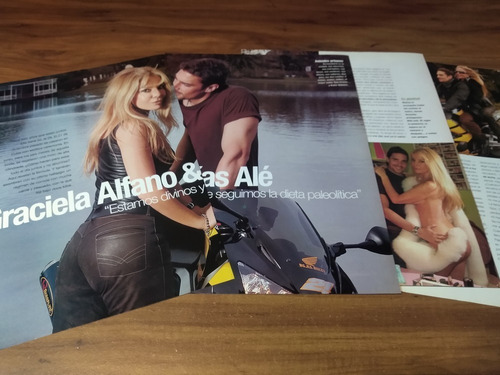 (ar829) Graciela Alfano * Clippings Revista 4 Pgs * 2005