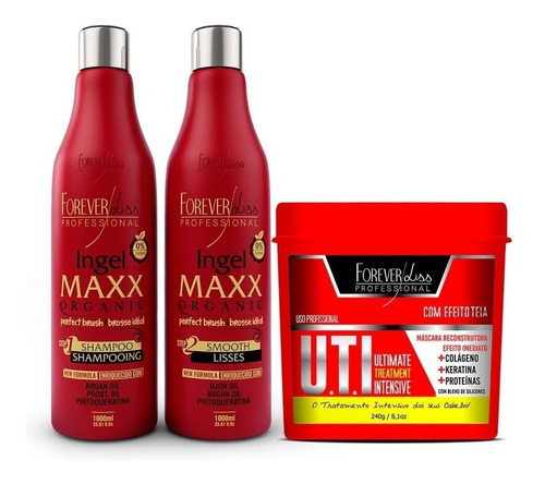 Forever Liss Progressiva Ingel Maxx Organic + Másc Uti 240g