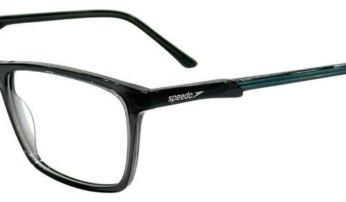 Armação De Grau Speedo Sp4095 H02 Cristal Cinza Verde