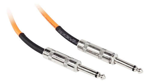 Rockville Rcgt10o 10' 1/4'' Ts A 1/4'' Ts Cable De Instrumen