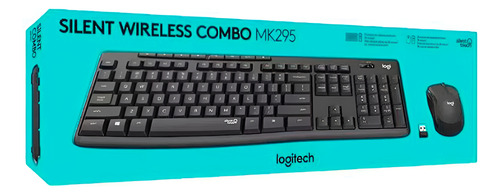 Kit De Teclado Y Mouse Inalámbrico Logitech Mk295 En Español