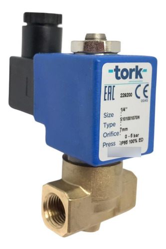 Valvula Solenoide 1/4 PuLG 220v Bobina Intercambiable