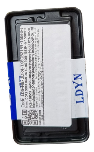 Memoria Ram Para Notebooks Ldyn 8gb Ddr4 2133mhz 1.2v