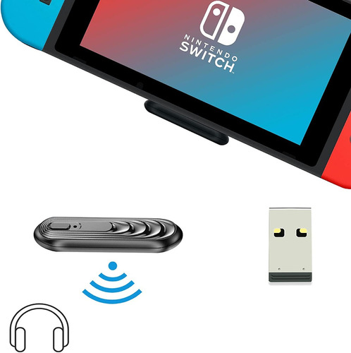Adaptador Bluetooth Para Nintendo Switch Tipo C Nuevo !!