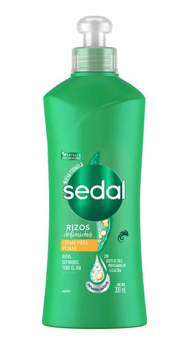 Crema Para Peinar Sedal Co-creations, Rizos Definidos 300 Ml