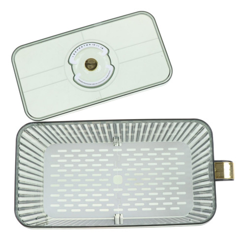 Contenedor Organizador Con Tapa Freshness, Grande, Verde