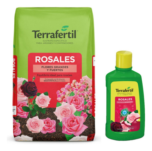 Sustrato Para Rosas 20 L + Fertilizante 750cc