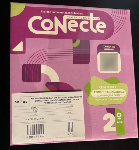 Material Didático Completo 2 Ano Sistema Somos Conecte (lacrado E Na Caixa)