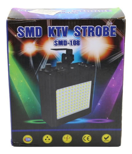 Led Smd Ktv Strobe Smd-108 - Iluminação P/ Festas E Eventos