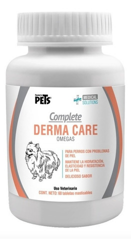 Imagen 1 de 4 de Complete Derma Care Tabletas Hidratacion Piel Y Pelaje Perro