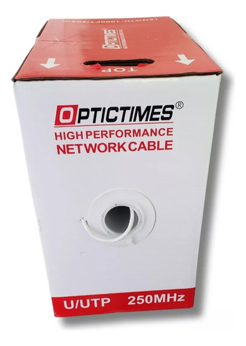 Utp Optictimes Categoría 6e 305mts Ansi/tia-568-c.2