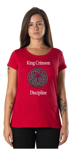 Remeras Mujer King Crimson Discipline |de Hoy No Pasa| 3 V