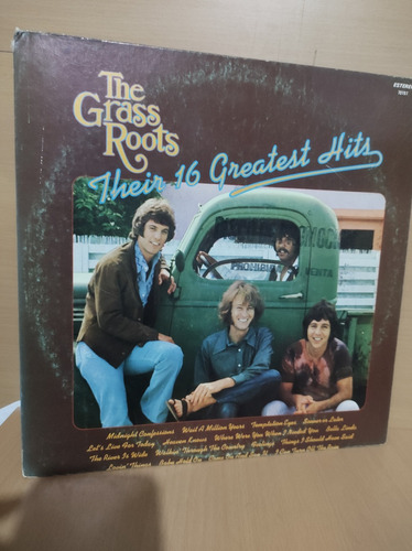 The Grass Roots - 16 Greatest Hits - Vinilo Lp Vinyl 