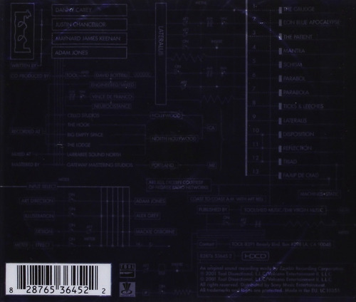 Tool Lateralus ( Cd Jewel Plastic Slipcase Nuevo Sellado!)