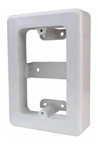 Caja Universal De Pvc Blanca Pack 20 Pzas Color Blanco