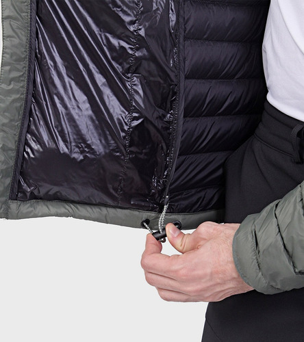 Campera Montagne Lando Inflable Pluma Duvet Hombre