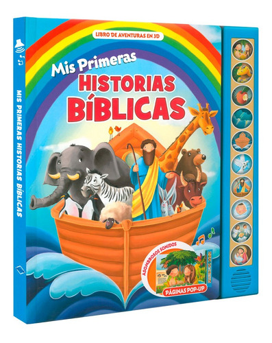 Libro De Aprendizaje - Mis Primeras Historias Bíblicas.