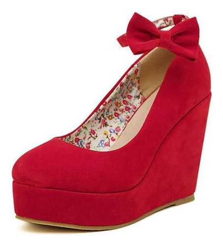 R Zapatos De Tacón Alto De Terciopelo, Zapatos Redondos