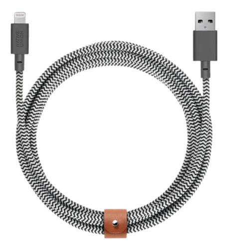 Cable Belt Xl Usb-a A Lightning 3m - Zebra