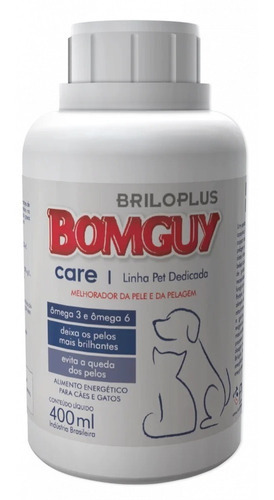 Briloplus 400ml - Suplemento Alimentar P/ Pelo E Pelagem