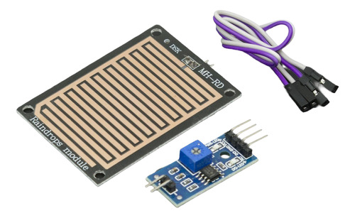Sensor De Humedad Detector De Lluvia Para Arduino