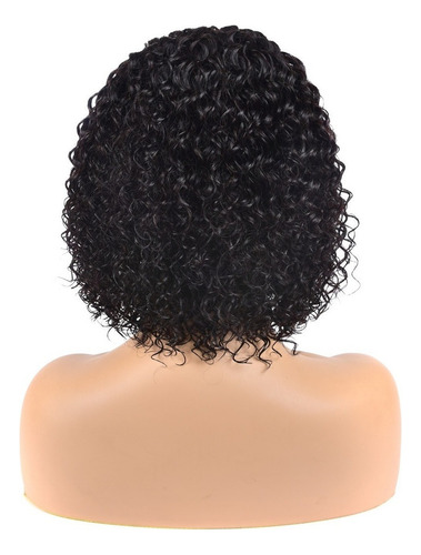 Peruca Cabelo Humano Ondulado 25cm