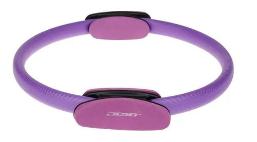 Set De Pilates Best Power Fitness 130094 Mat de Yoga Pelota Ring Color Violeta