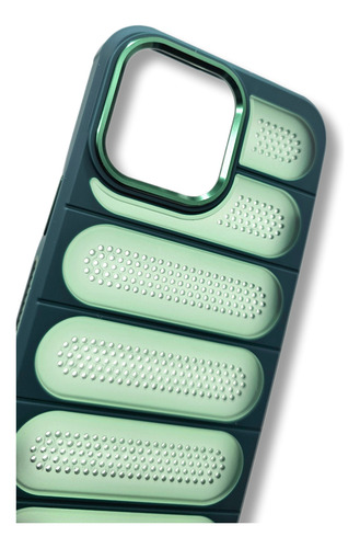 Funda Para Iphone 15 Pro Max Con Correa + Mica + Envio Gb07 Verde Claro