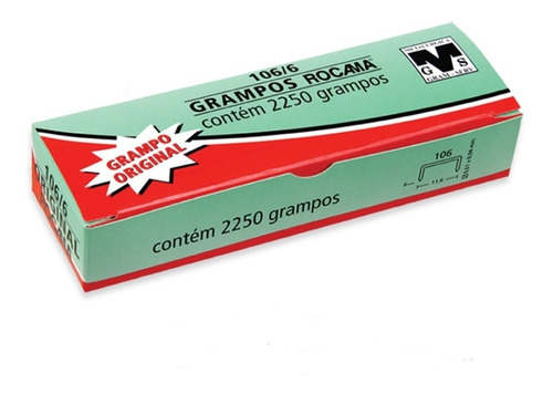 Grampo Para Grampeador Rocama  Linha 106/6  - 8697