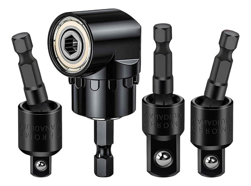 Adaptador De Enchufes De Controlador De 3x Negro Y Adjunto